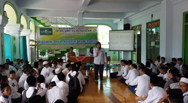 Bapas Kediri Sosialisasikan Pemahaman Hukum kepada Ratusan Siswa