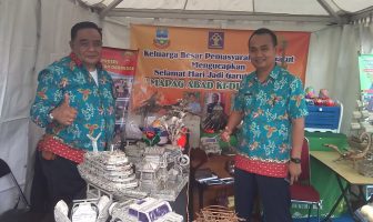 Rutan Garut Pamerkan Limbah Koran Bekas Karya WBP