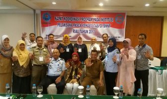 Ka.Bapas Pekanbaru Isi Materi Rapat Koordinasi Institusi Pelaksana Rehabilitasi