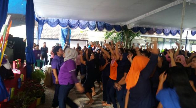 â€œRhytm of Dâ€™Peaceâ€ Goyang Lapas Perempuan Malang