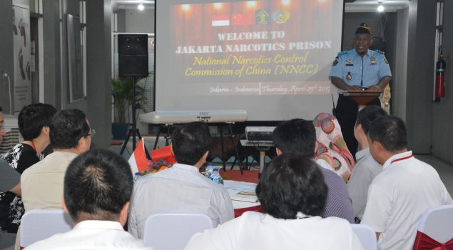 Delegasi Tiongkok Pelajari Proses Pemidanaan di Lapas Narkotika Jakarta