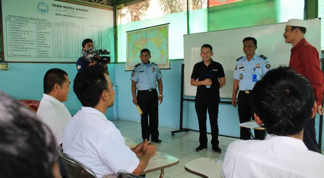 Kegiatan Pembinaan di Lapas Cipinang Dapat Atensi Metro TV