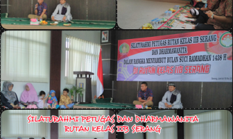 Silaturahmi Petugas Rutan Serang Pererat Kekeluargaan