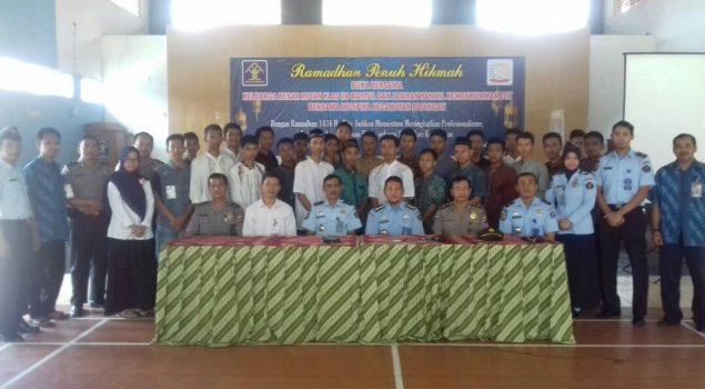 Siswa SMK I Muhammadiyah Bantul "Belajar" di Rutan Bantul
