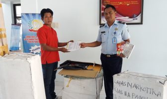 Perpustakaan Lapas Narkotika Pamekasan Tambah 900 Buku Baru