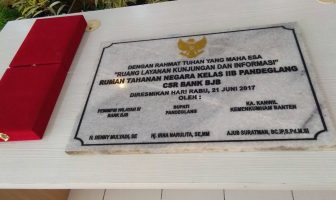 Rutan Pandeglang Kini Lengkap dengan Gedung Layanan Informasi & Kunjungan