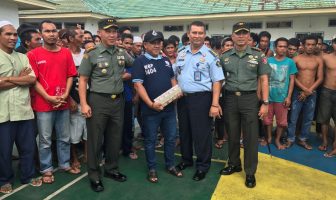 Danrem 101 & Dandim 1007 Puji Pembinaan di Lapas Banjarmasin