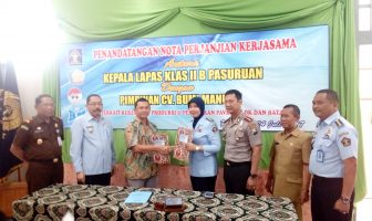 Lapas Pasuruan Jalin Kerja Sama Pembinaan Napi