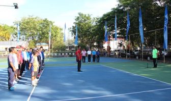 Kakanwil Kalsel Buka Lomba Tenis Beregu Putra 2017