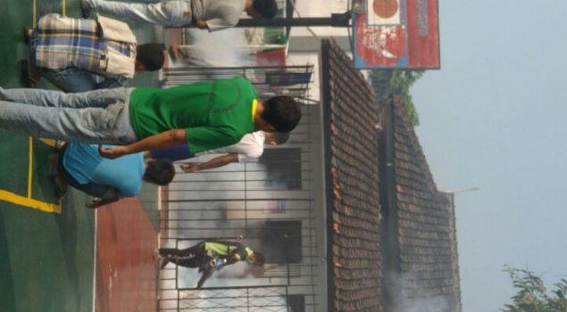 Cegah Penyakit, Rutan Rangkasbitung Difogging