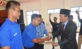 Dapat Remisi Langsung Bebas, Pudin Dijemput Istri