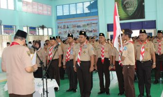 Usai Dikukuhkan, Satuan Komunitas Pramuka Pengayoman Riau Gelar Perkemahan WBP