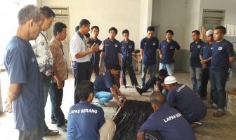 WBP Lapas Serang Dapat Pelatihan Budidaya lkan Lele