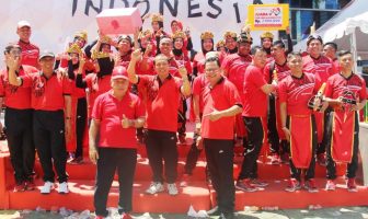 Ditjen PAS Sabet 2 Gelar Juara di Ajang Gerak Jalan