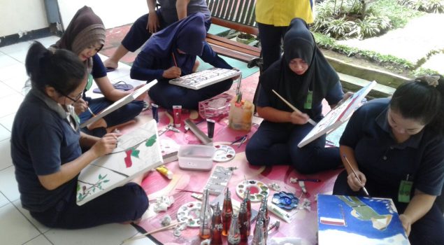 Lomba Lukis Salurkan Kreativitas WBP Lapas Perempuan Malang