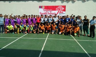Futsal Rutan Serang Meriahkan Peringatan HUT RI ke-72