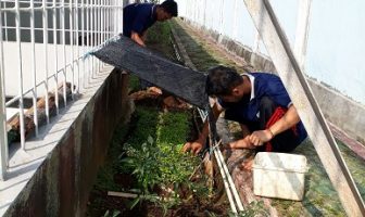 Lahan Sempit Rutan Pandeglang Diubah Jadi Area Cocok Tanam