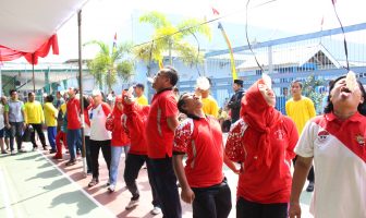 Petugas Lapas Pekanbaru Ikut Meriahkan Lomba HUT RI ke-72