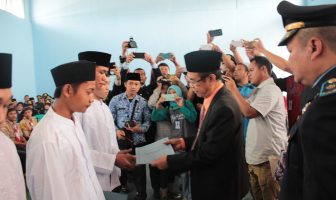 181 Napi Lapas Ciamis Dapat Remisi, 4 Bebas dan 2 di Subsider