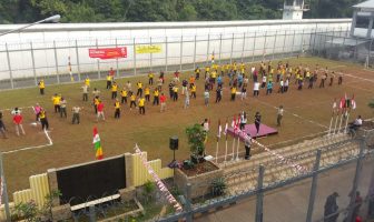 Silaturahmi dan Olahraga Bersama 3 Pilar, Rutan Depok, dan Pokdarkamtibmas