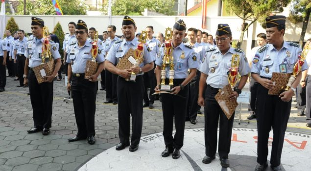 Rutan Bantul Juara III UPT Terbersih di Yogya