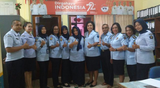 In House Training Tingkatkan SDM Lapas Perempuan Ambon