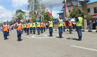 Napi di Baubau Ramaikan Gerak Jalan Indah