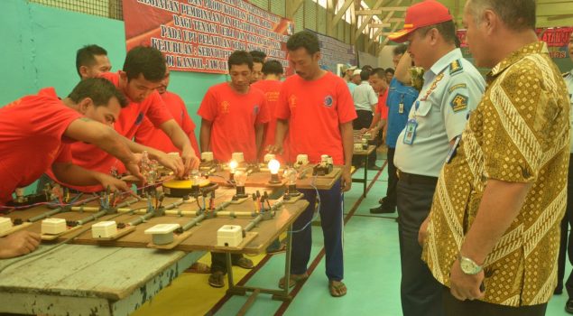 Lapas Malang Tuan Rumah Pelatihan Berbasis Kompetensi