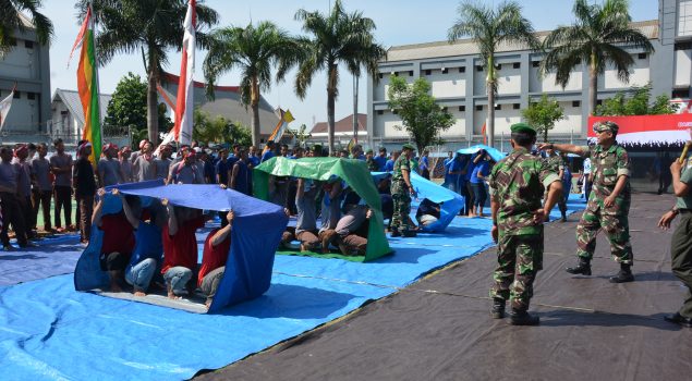 Seribu WBP Lapas Narkotika Jakarta Outbound bersama Kodim 0505/JT