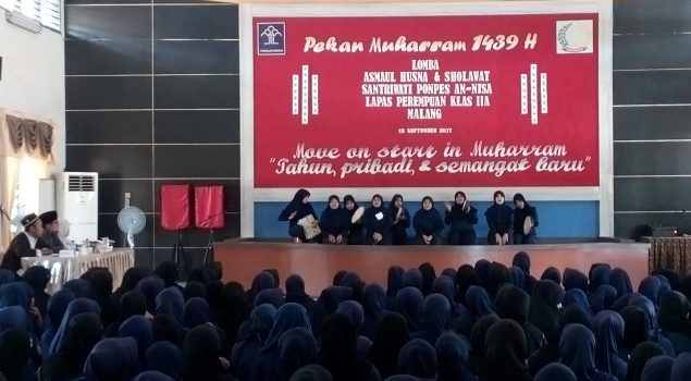 Lomba Asmaul Husna Buka Wawasan WBP Lapas Perempuan Malang