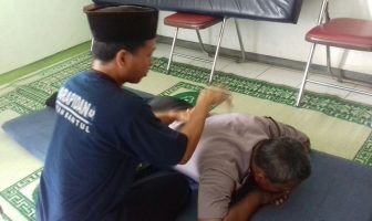 Anggota Satbinmas Bantul Puji Terapi Doa Rutan Bantul