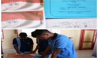 Buku Tabungan & Kupon Belanja Bukti BPU di LPKA Ambon