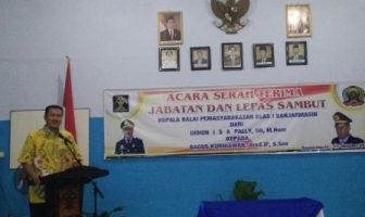 Hadiri Sertijab Kabapas Banjarmasin, Ini Pesan Kakanwil Kalsel