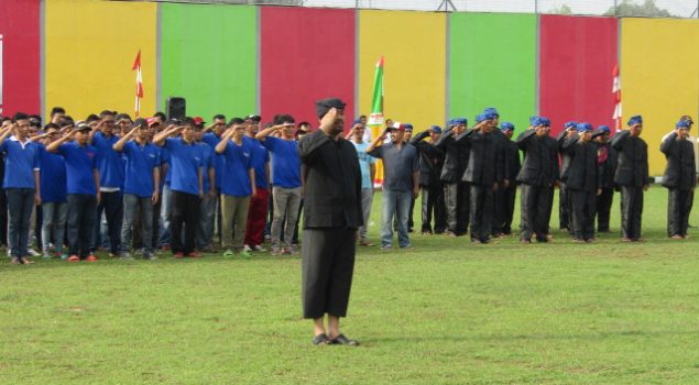 Lantang, Narapidana Teroris Baca Naskah Sumpah Pemuda