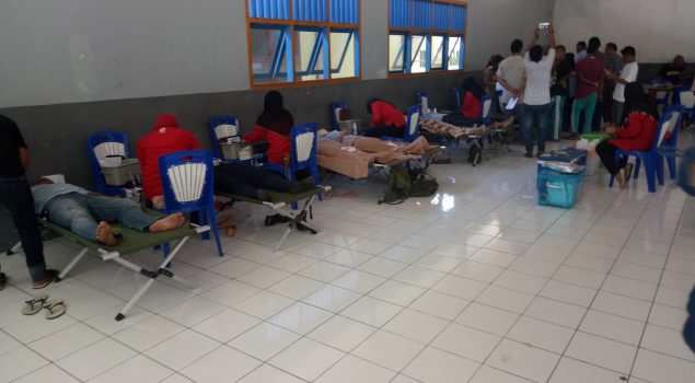 Sambut HDKD, Lapas Ternate Gelar Donor Darah