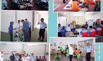 Dir. Yantah & Basan Baran Tengok Industri Plastik Lapas Cikarang