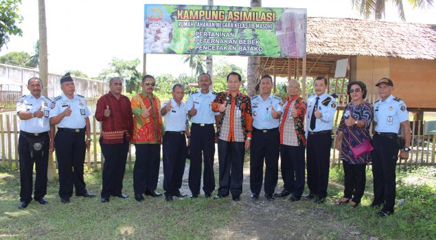 Kampung Asimilasi Berdayakan WBP Rutan Masohi