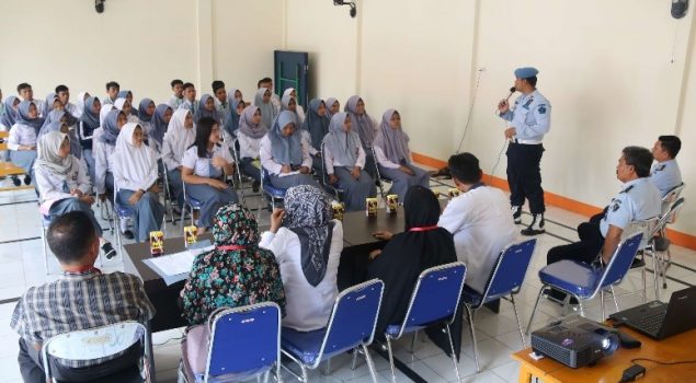 Ka. KPLP Narkotika Sungguminasa Minta Siswa Jangan Terjerumus Narkoba