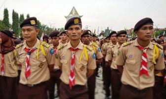 WBP se-Riau Tingkatkan Pengetahuan Lewat Pelatihan Kepramukaan