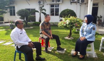 Baru Bertugas, Kabapas Lahat Sambangi Bupati & Sekda Lahat