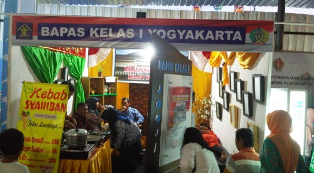 Bapas Yogya Pamerkan Karya Klien pada Pasar Malam Perayaan Sekaten 2017