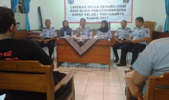 Kegiatan Pascarehab di Bapas Yogya Kedepankan Kekeluargaan