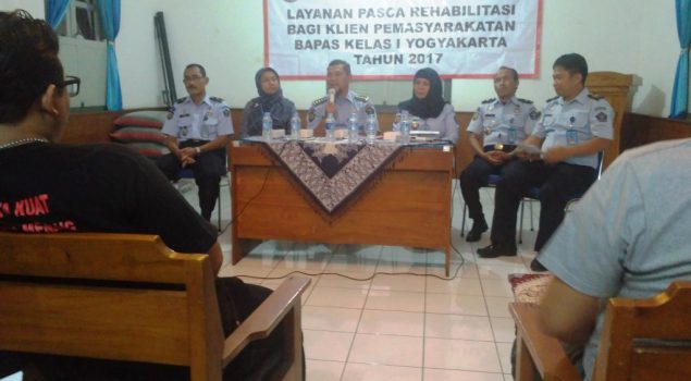 Kegiatan Pascarehab di Bapas Yogya Kedepankan Kekeluargaan