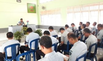 Kalapas Sungailiat Evaluasi Kinerja Semua Bidang