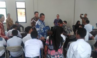 Sekjen Kemenkumham Tinjau Langsung Pemberkasan CPNS di Kalsel