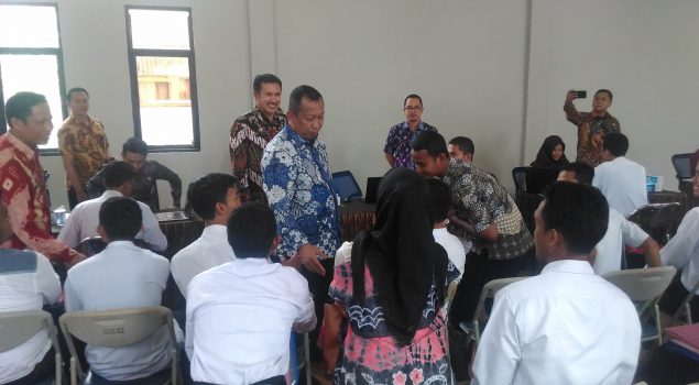 Sekjen Kemenkumham Tinjau Langsung Pemberkasan CPNS di Kalsel