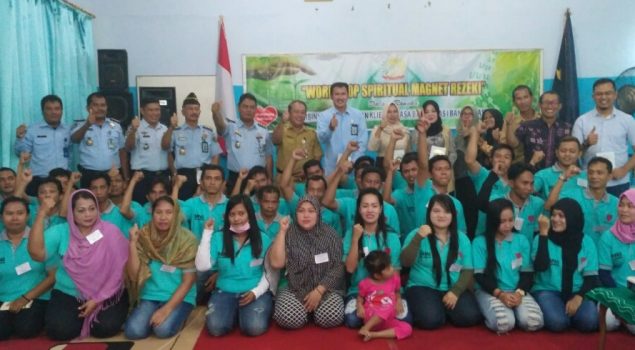 Workshop Spiritual Magnet Rezeki Tingkatkan Kualitas Hidup Klien Bapas Banjarmasin