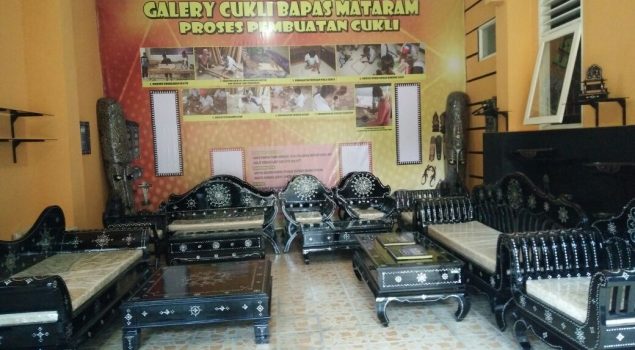 "Galeri Cukli Lombok" Bapas Mataram Kembangkan Industri Meubel