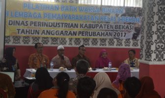 WBP Lapas Cikarang Belajar Membatik