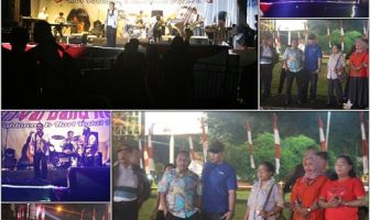 Tahan Uji, Band Rutan Palangkaraya Ikut Meriahkan Hari Bhakti PU Ke-72